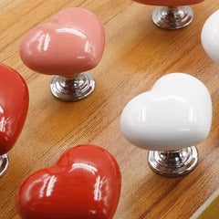 Botão de Descarga Decorativo Coração para vaso sanitário