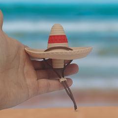 Rolha Sombrero Mexicano em Silicone Tampa de Garrafa Divertida