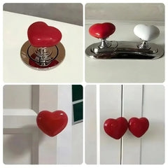Botão de Descarga Decorativo Coração para vaso sanitário