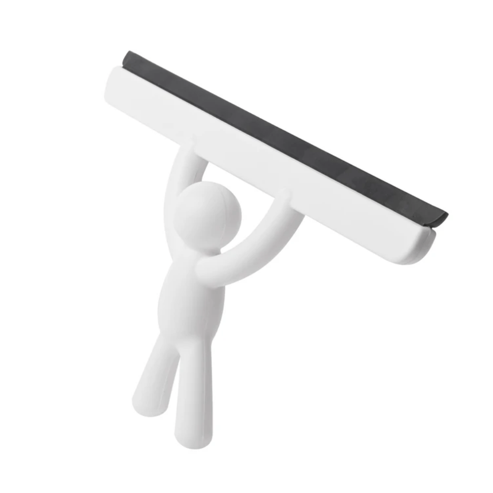 Rodo de Pia com Suporte Buddy Ventosa Branco