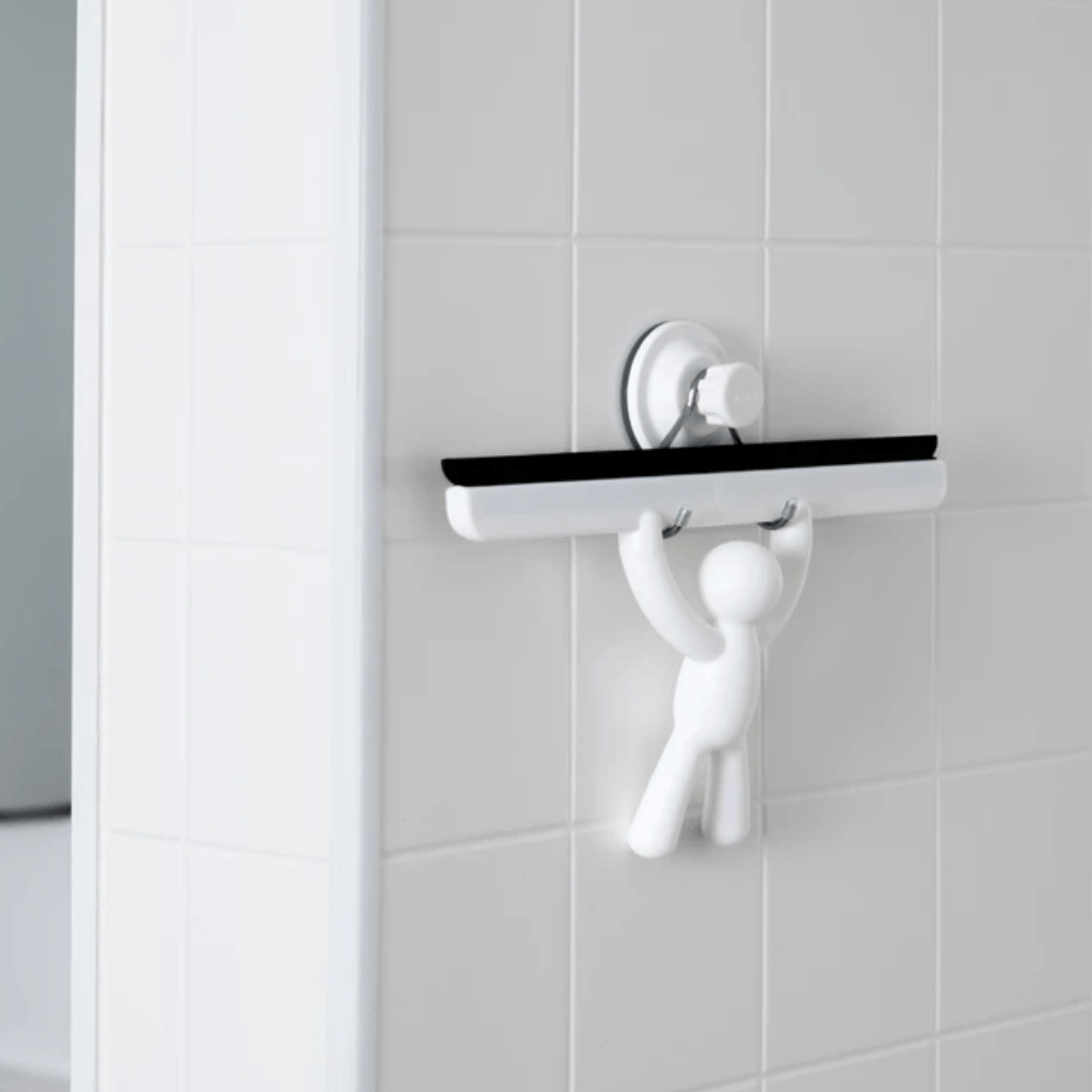 Rodo de Pia com Suporte Buddy Ventosa Branco
