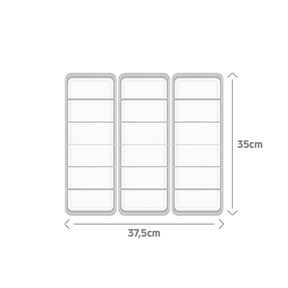 Kit de Colmeia Organizadora Ou 3 Peças 35x12,5x7,5 Linha Logic