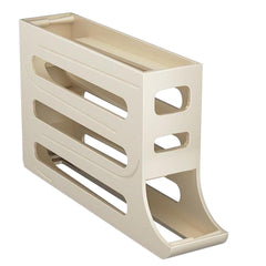 Porta Ovos prático com Rolamento automático 4 Andares