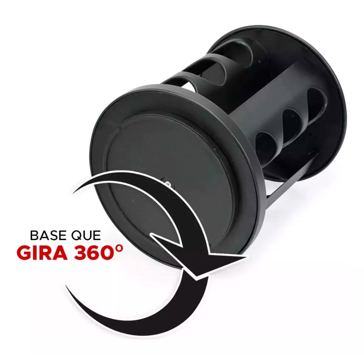 Porta Condimento Giratório com 6 Potes