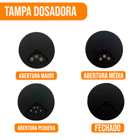 Porta Condimento Giratório com 6 Potes