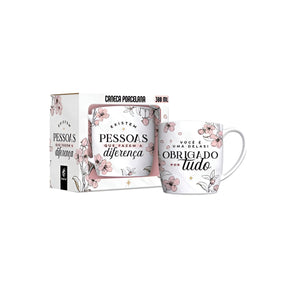 Caneca Porcelana urban 300Ml