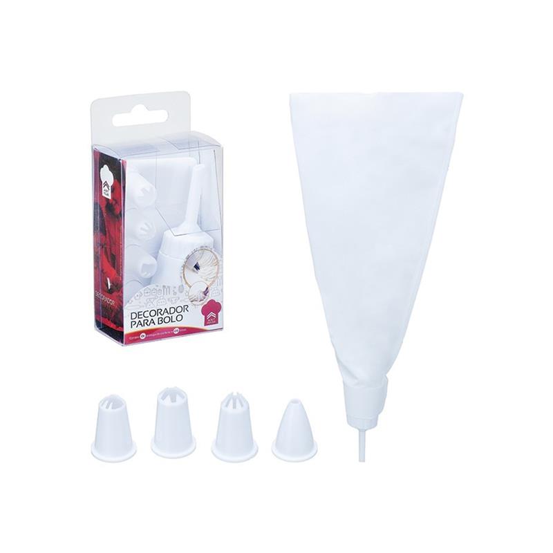 Decorador Para Bolo 5 Bicos Com Bisnaga Suzan