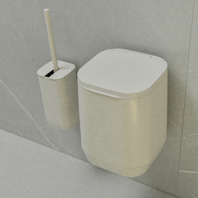 Kit de Banheiro com Lixeira de Piso/Parede Ou 2 Peças Linha Aura