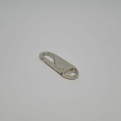 Kit 10 Mini Zíper Mosquetão para Reparo de Roupas e Bolsas