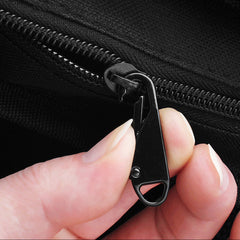 Kit 10 Mini Zíper Mosquetão para Reparo de Roupas e Bolsas
