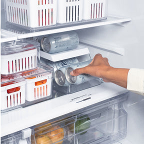 Organizador de latas Ou 9un Linha Clear Fresh