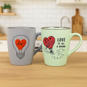 Caneca Cerâmica 300ml Diversas Estampas Hauskraft
