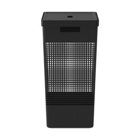 Cesto de roupas Ou 49L com tampa Linha Grid
