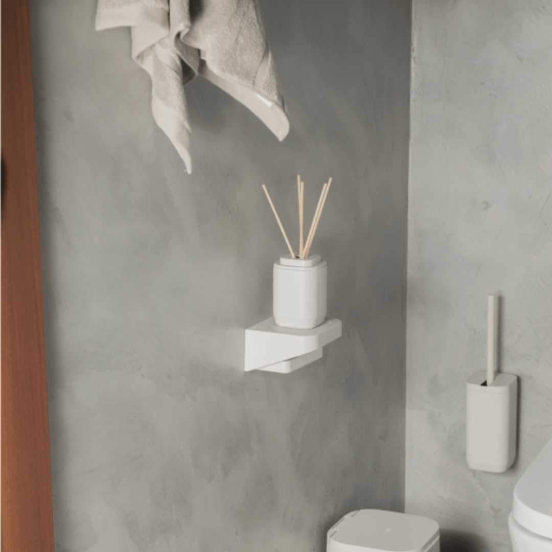 Porta papel higiênico de parede Ou Linha Eleve