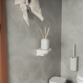 Porta papel higiênico de parede Ou Linha Eleve