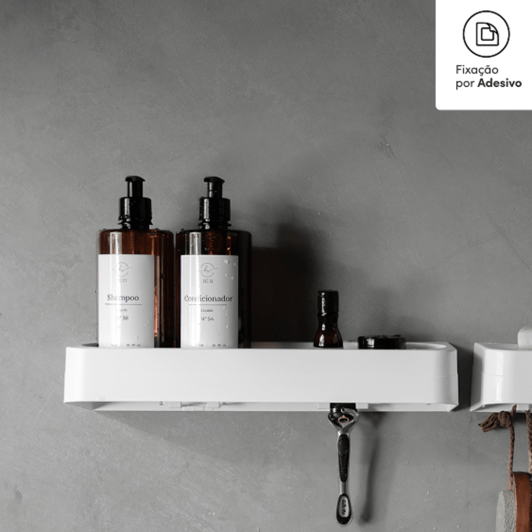 Prateleira de parede horizontal Ou Linha Eleve