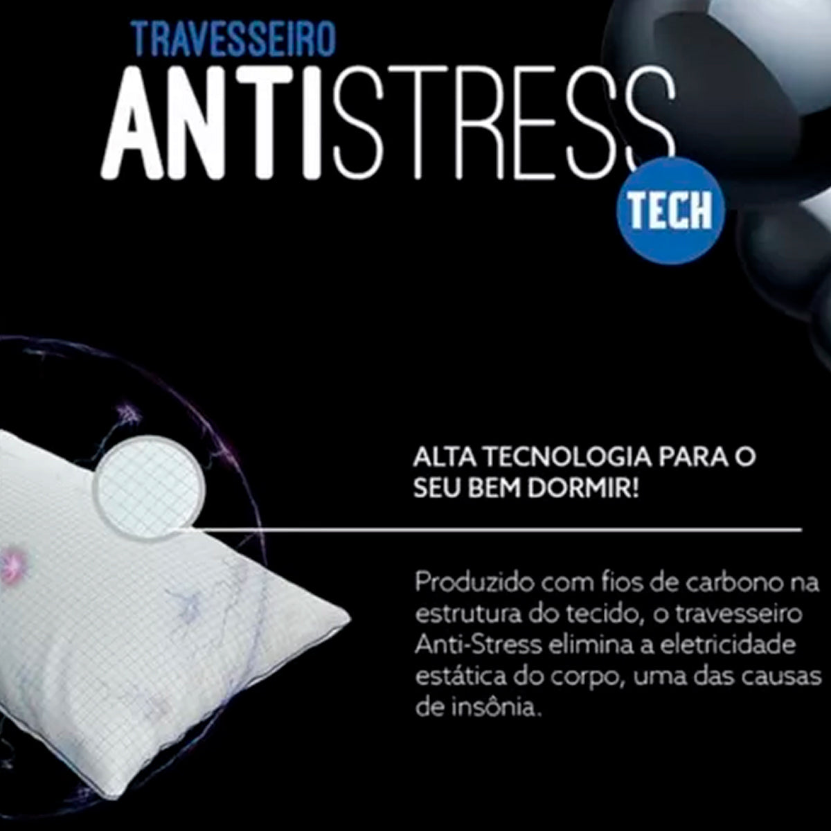 Travesseiro Antistress Altenburg 50cmX70cm
