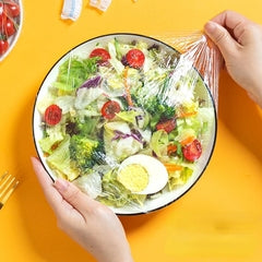 100 unidades Embalagem de Alimentos Capa Elástica