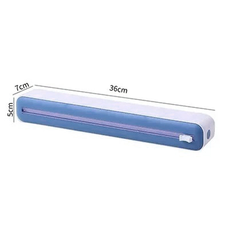Cortador Dispenser Magnético de Plástico Filme Papel Alumínio