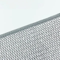 Kit 4 Pano de Aço Inox Limpa Remove Detritos Não Arranha