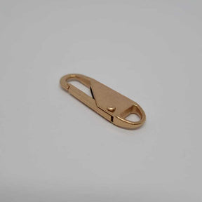 Kit 10 Mini Zíper Mosquetão para Reparo de Roupas e Bolsas