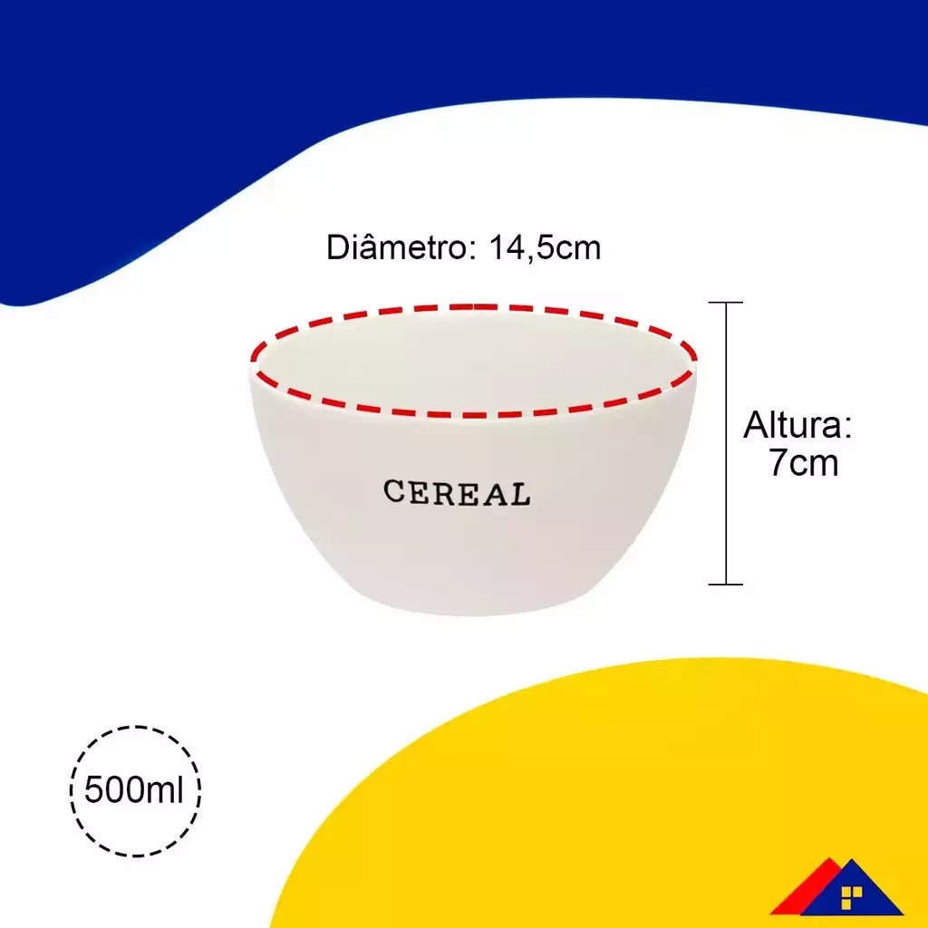 Bowl Cremona Em Cerâmica 500ml