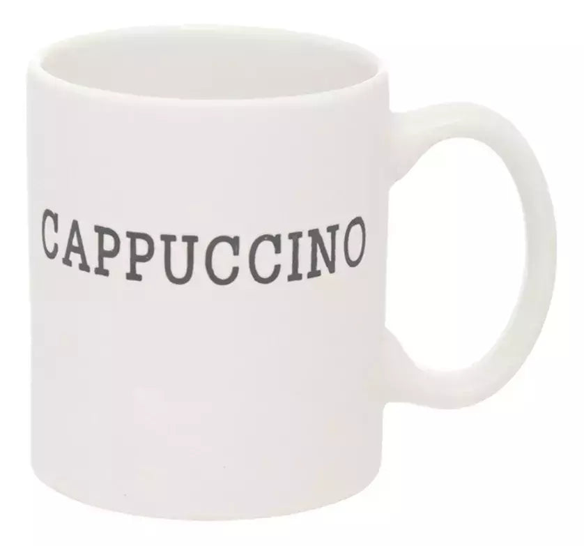 Caneca Cremona Cappuccino Em Cerâmica 320ml