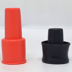 Kit com 4 Rolhas de Silicone Reutilizáveis para Garrafas de Vinho