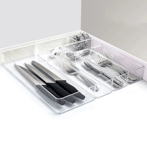 Organizador Encaixa Retangular Transparente 21,9cm
