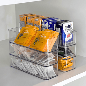 Organizador Encaixa Multiuso Retangular Transparente 29,2cm