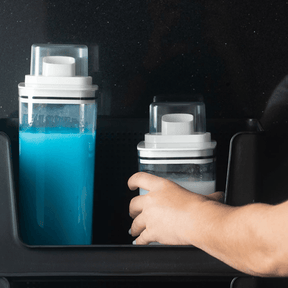 Pote Hermético Dispenser Flow Bege 1,5 Litros
