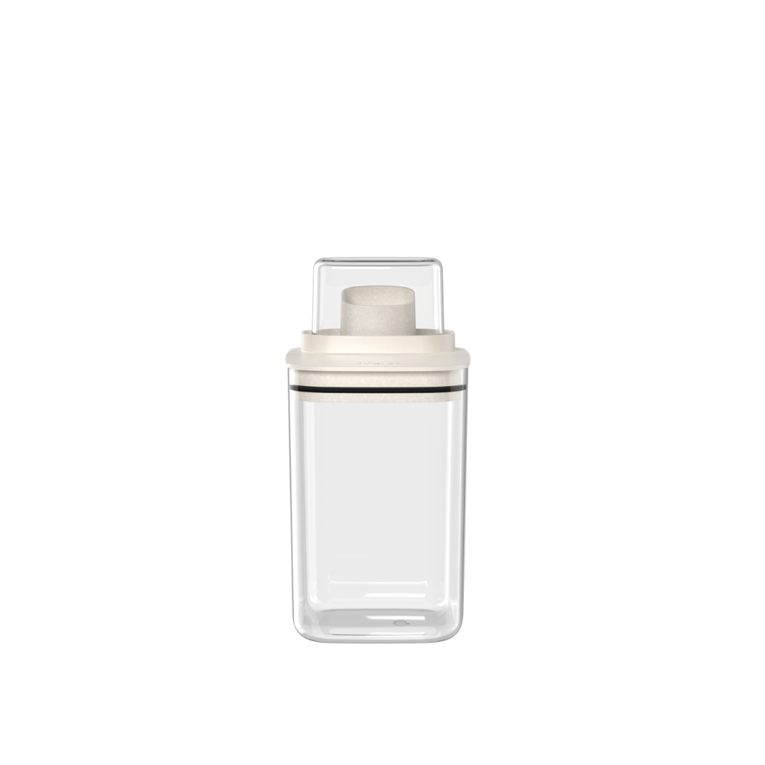 Pote Hermético Dispenser Flow Bege 1,5 Litros