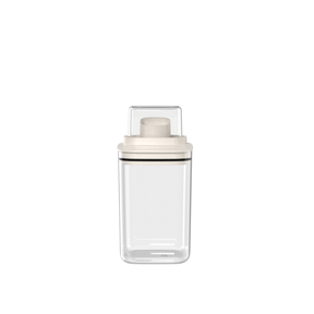 Pote Hermético Dispenser Flow Bege 1,5 Litros