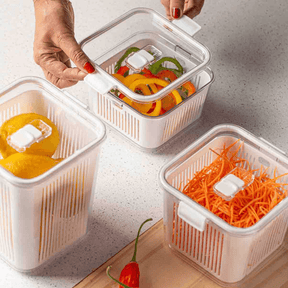 Pote Hermético Slim Multiuso Branco 2 Litros
