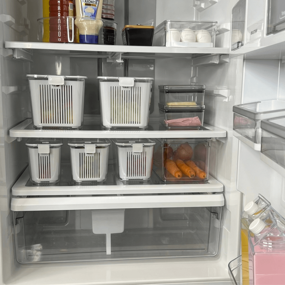 Pote Hermético Slim Multiuso Branco 4,2 Litros