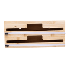 Suporte para Rolos de Papel Aluminio em Bambu
